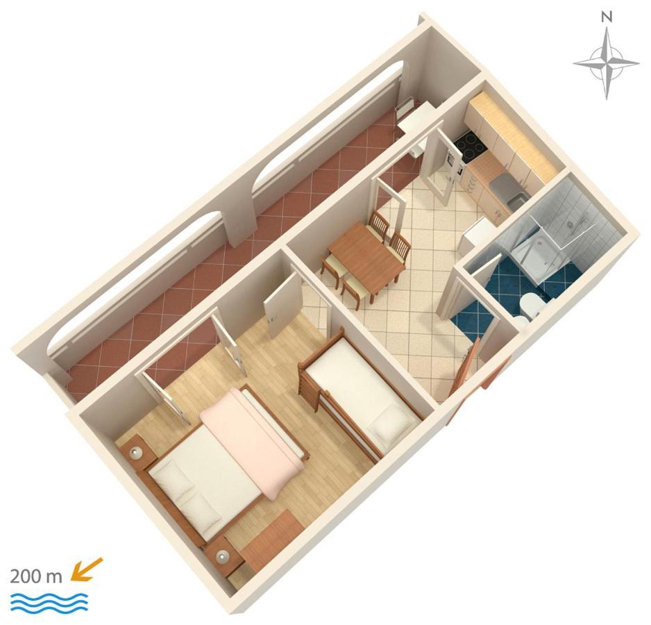 Apartments And Rooms With Parking Space Metajna, Pag - 4120 Экстерьер фото